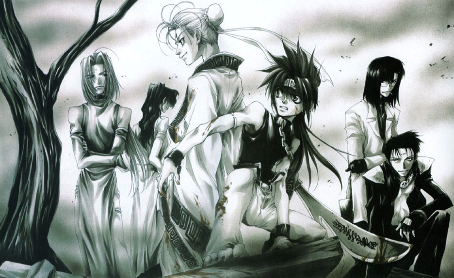 Otaku Gallery  / Anime e Manga / Saiyuki / Illustrazioni / 007.jpg